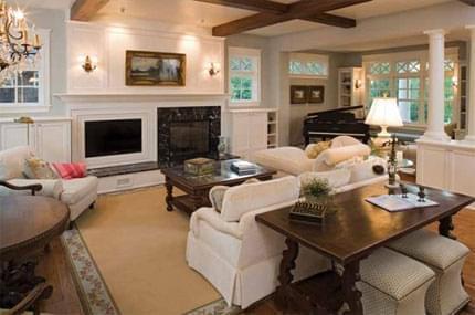 Completed Home - Living Room