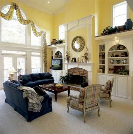 Completed Home Interior - Living Room